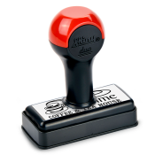 Customize your M1540 Rubber Stamp with up to 3 lines of text! Perfect for any office. Separate stamp pad required. Order now from CalStamp!