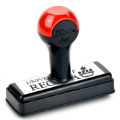 Shop the M1575 Rubber Stamp at CalStamp! Customize up to 3 lines of text. Requires separate stamp pad. Perfect for all your stamping needs. Order now!