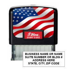 Get your custom 4 Line Address Stamp Shiny-854 from CalStamp! Perfect for quick, clear, and professional labeling. Order now for fast shipping and great prices!