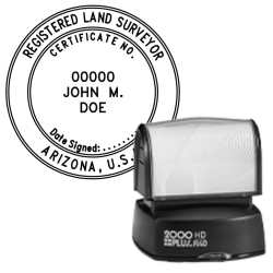 Pre-Inked-Arizona-Registered-Landscape Surveyor-R-40