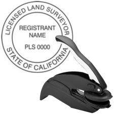 California Licensed Land Surveyor Embosser