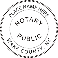 North Carolina Notary Stamp